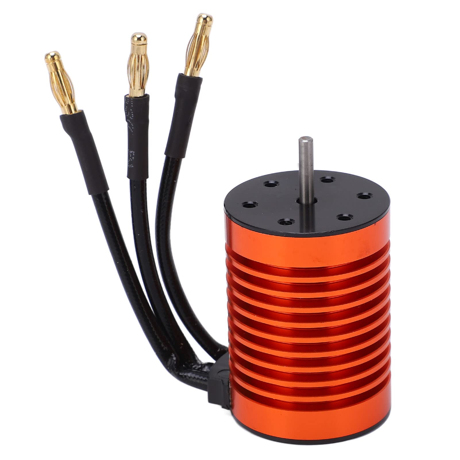 Buachois Motore Brushless,F540 4370KV Rotazione Interna Impermeabile 4 Poli 12 Slot Sensorless per Auto RC Senza Spazzole 1/10