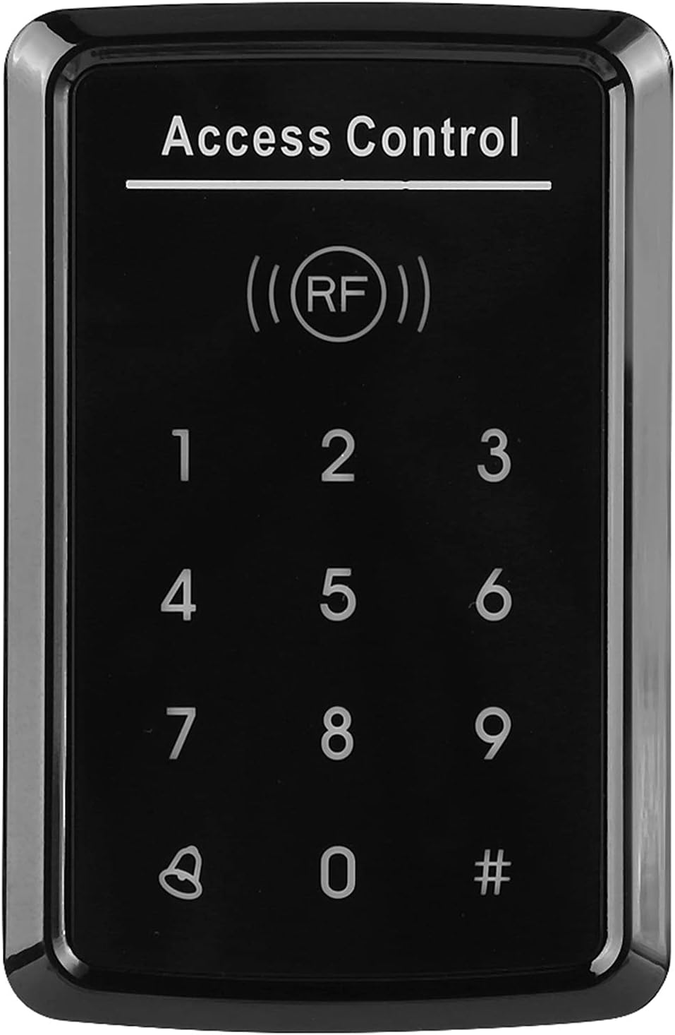 RFID 125KHz Card Reader Password Access Control System, Touch Keypad Door Lock Control with Electromagnetic Lock, High Security Entry System for Home Office, Supports 1000 User Car