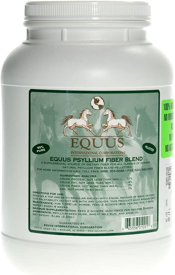Equus 5 lb Psyllium Fiber Blend Pellets