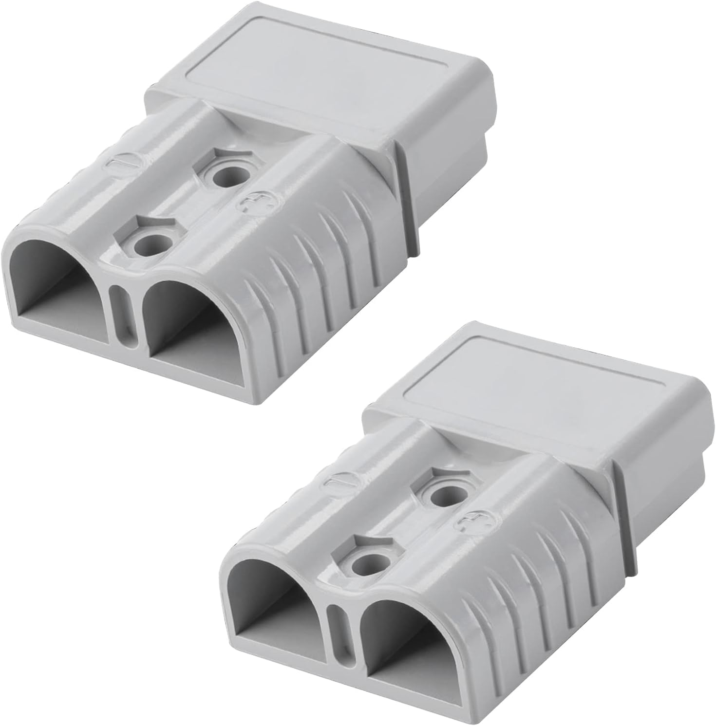 LUOIUI2 Pieces Battery Quick Connect,175Amp AWG 1/0 Disconnect Connector, 12V Wire Harness Plug Connector, 2-4 Gauge Power Jumper Cable Plug Connector for Car Winch Trailer Recovery Forklift