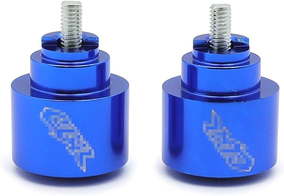 XKMT-Hand Bar Ends Compatible With Cbr 600 900 929 954 1000 1100 Rr F4I F4 1986-2012 Blue [B076XSR185]