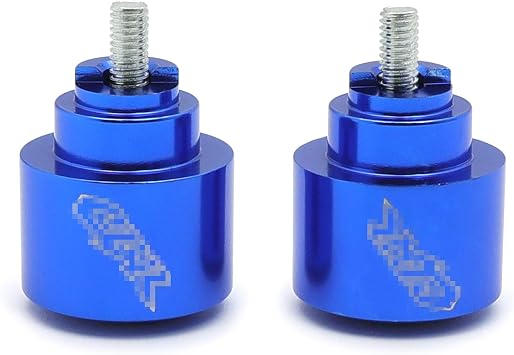 XKMT-Hand Bar Ends Compatible With Cbr 600 900 929 954 1000 1100 Rr F4I F4 1986-2012 Blue [B076XSR185]