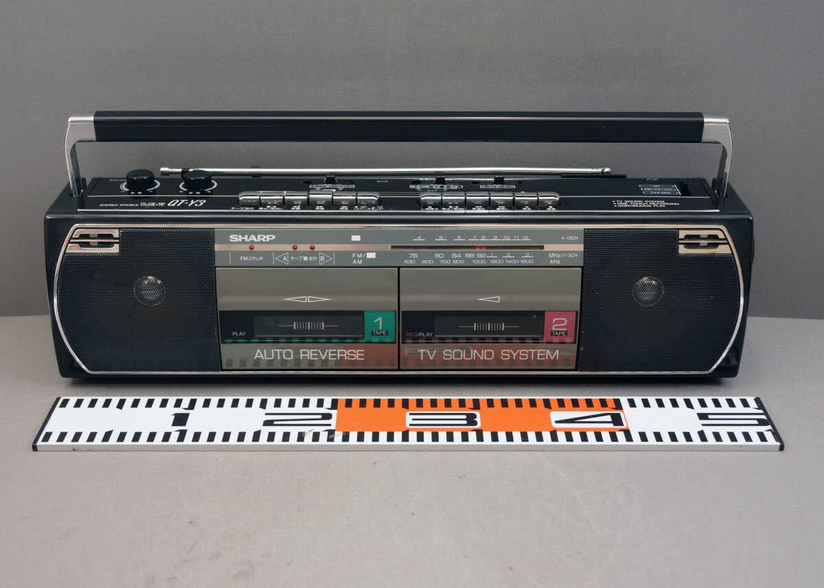 希少 SHARP レトロ ラジカセ QT-30CD 高音質 希少 SHARP レトロ