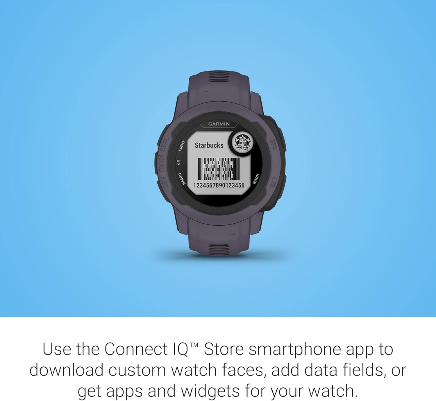 Garmin Instinct 2S, Smaller-Sized GPS Outdoor Watch, Multi-GNSS Support, Tracback Routing, Deep Orchid (Renewed), 40 MM