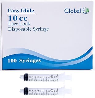 10ML Syringe Luer Lock - Sterile - Pack of 100