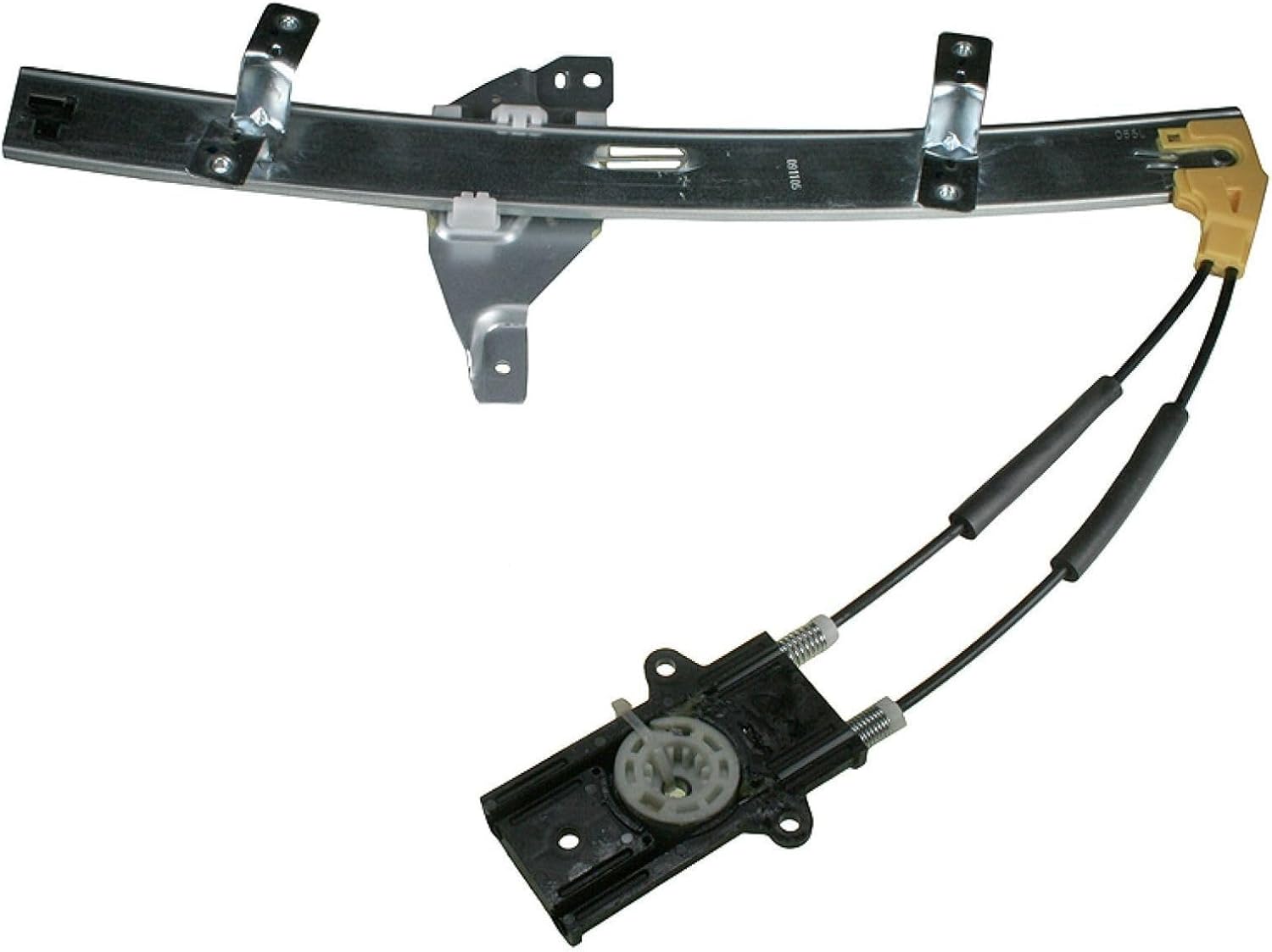 Window Regulator Power w/o Motor Front Left Galvanized Steel 740-647 125-01890L WRA51673