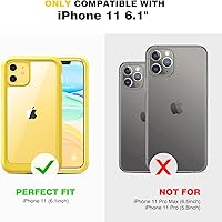 Vista 814 de Diaclara - Funda diseñada para iPhone 15 Plus de 6.7 pulgadas, transparente, cuerpo completo, con protector de pantalla, resistente de protección