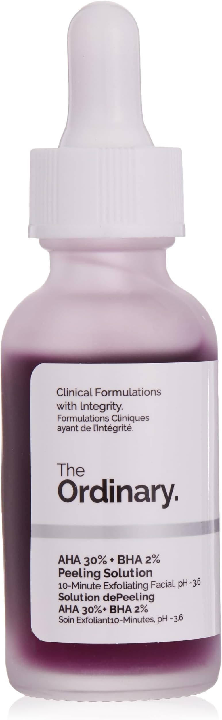 The New Ordinary AHA 30% + BHA 2% Oil Control Face Serum,30ml