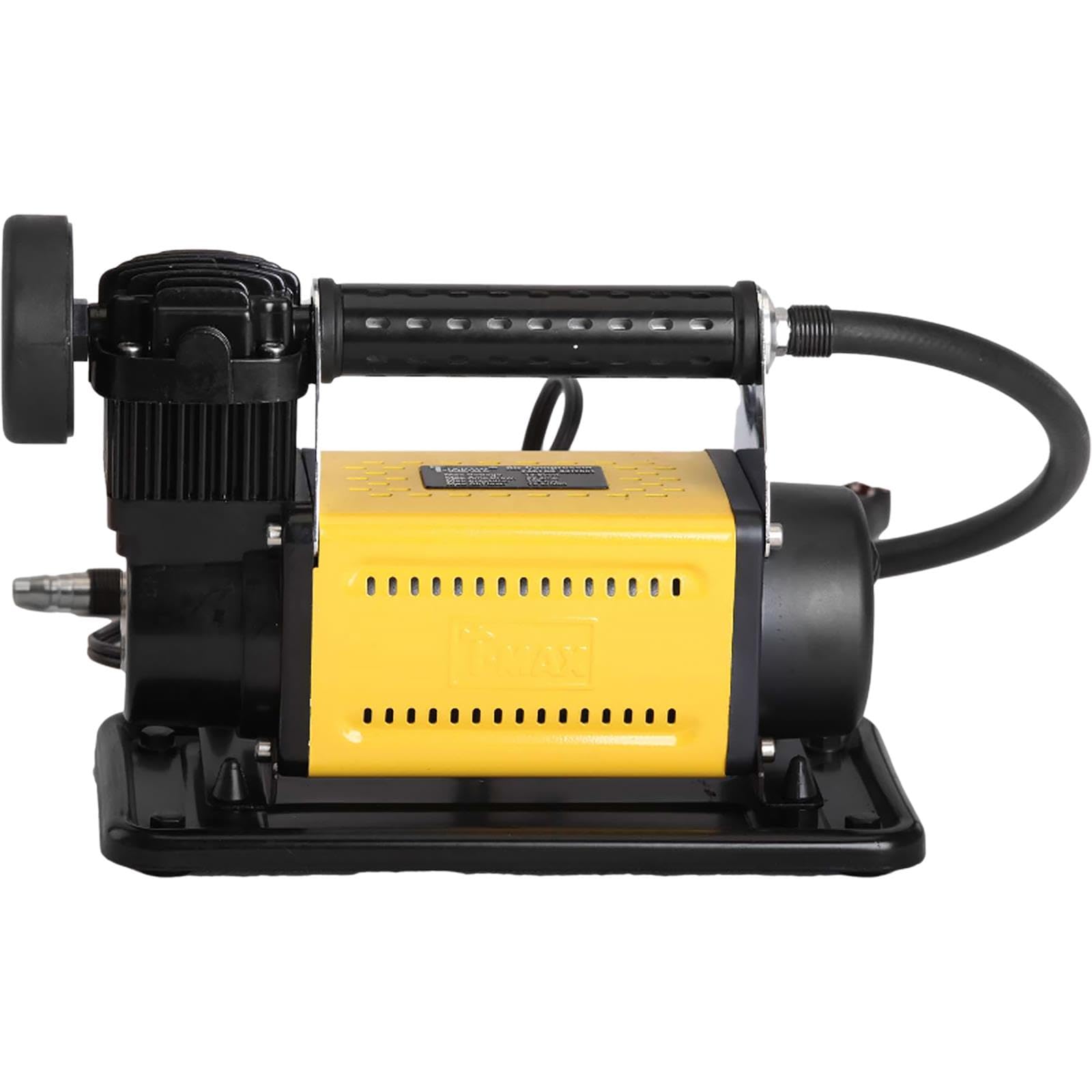 T-MAX Luftkompressor-Reifenpumpe, 72 l/min, 12 V, für Geländewagen, Lieferwagen, LKW