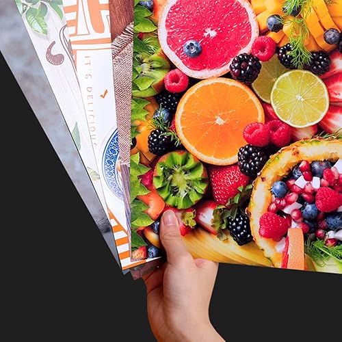 Miniatura 6 de Othmro Papel de secado rápido de sublimación de calor A3, 30 hojas de 16.535 in de longitud 11.693 in de ancho, papel grueso, papel de transferencia