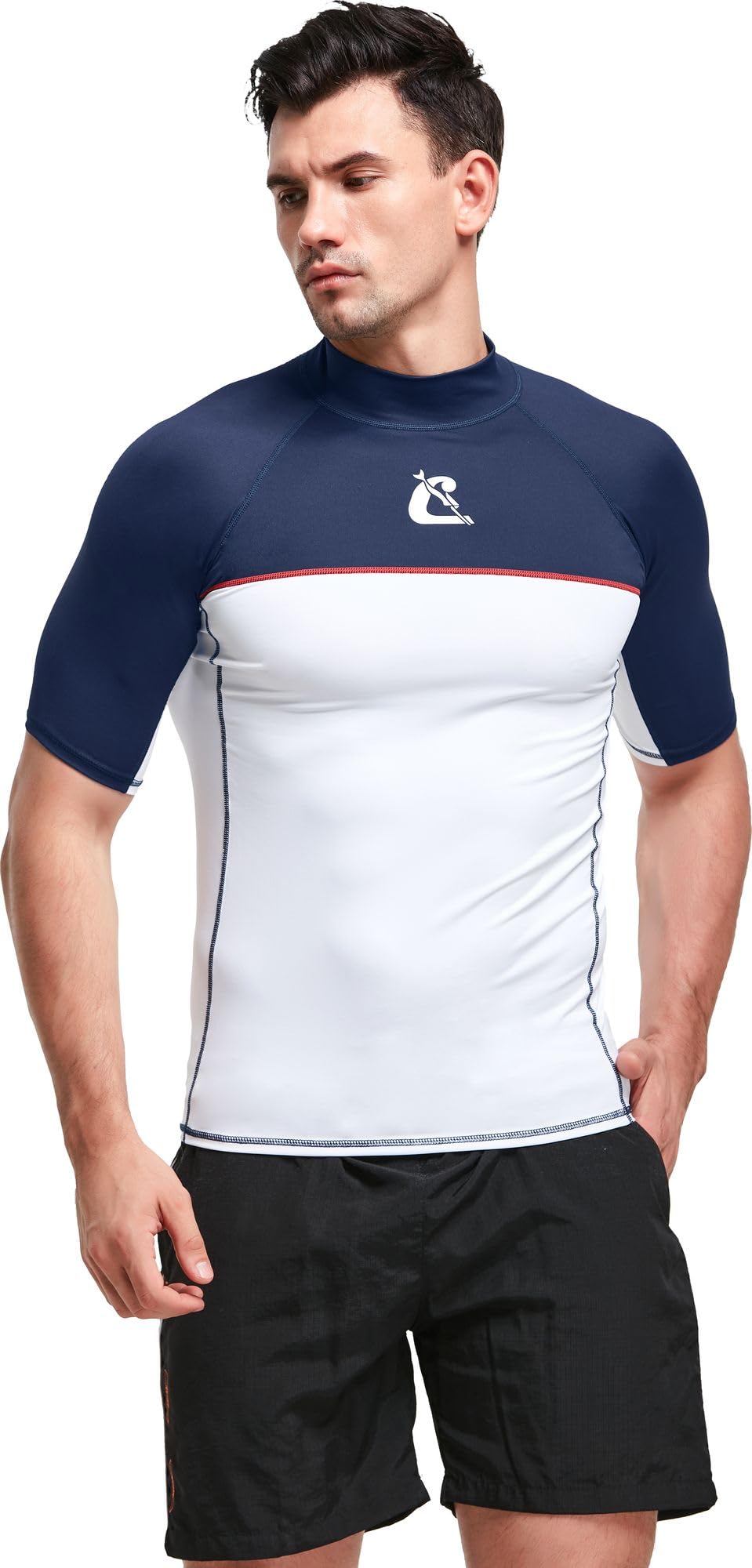 CRESSI Unisex Shield Man Rash Guard Short/Sl Schützender Rashguard für SUP und Wassersport