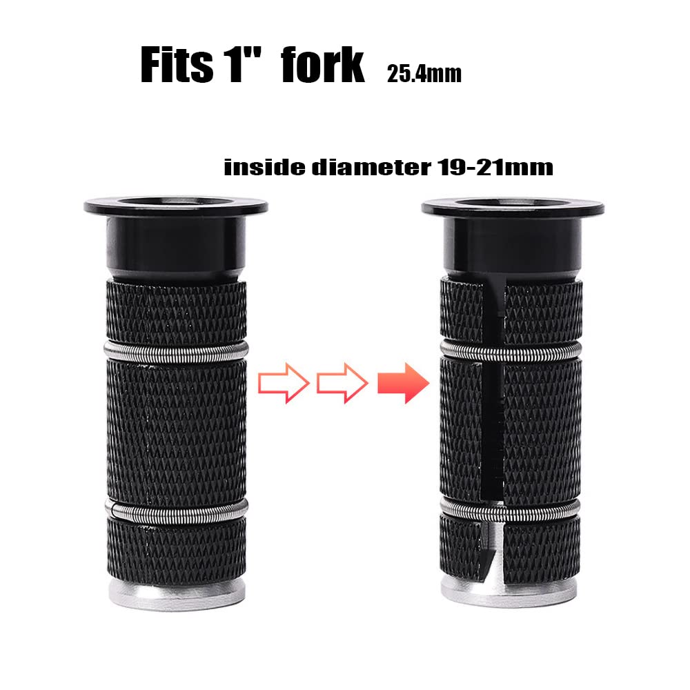 Gavigain Bike Expander Fork Head, 1/1.25inch Headset Top Bike