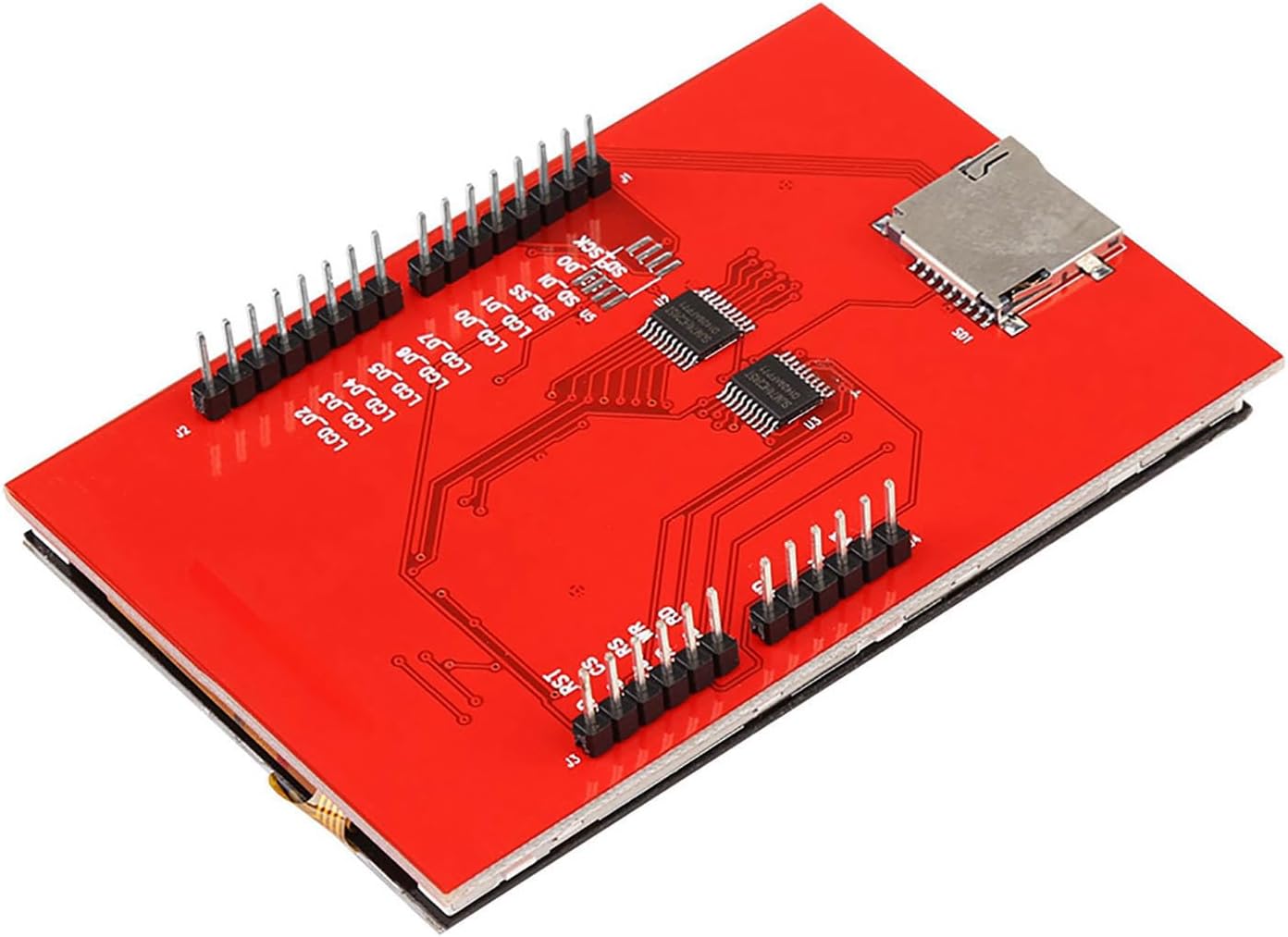 Estink TFT LCD Module, 3.5 Inch TFT LCD Module, 480 x 320 Resolution TFT LCD Display Module for Board, with TF(Small Memory) Card Socket, Support