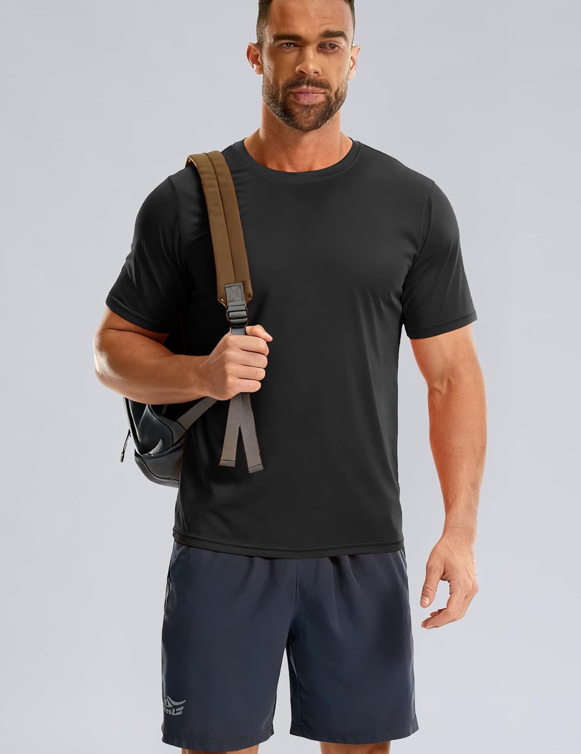 NEYOUQE Men's Workout T-Shirt Sport UPF 50+ Sun Protection Rash Guard Shirts Dry Fit Moisture Wicking Athletic Tops - Image 6