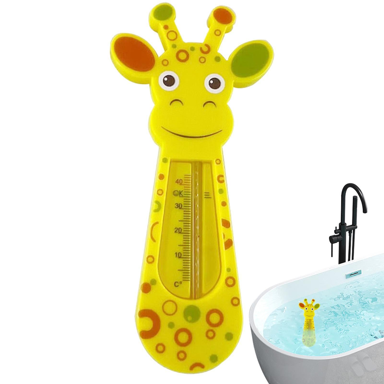 Girafe Thermomètre De Bain Sécurité - Thermomètre De Baignoire Pour Bébé, Température De L'eau Pour Le Bain Et La Natation