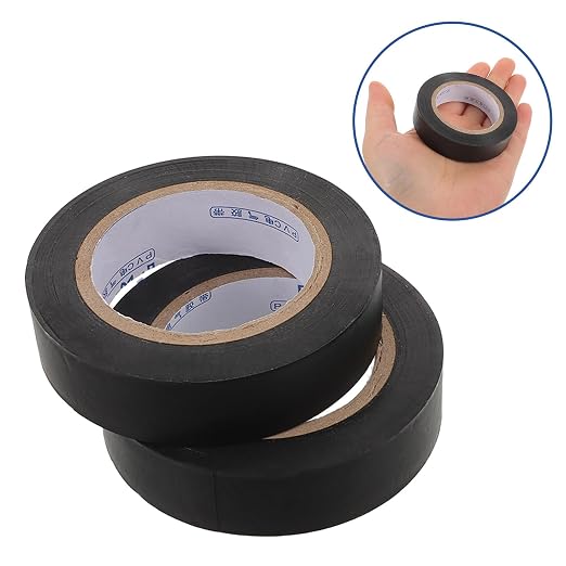 Cinta Aislante Eléctrica PVC Negra 15m 10 piezas miniatura 9