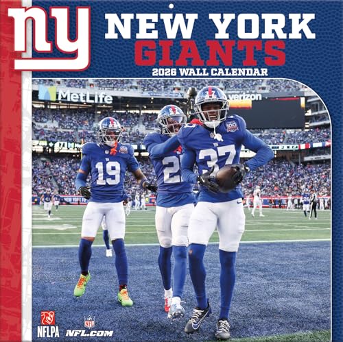 New York Giants NFL Calendar 2026