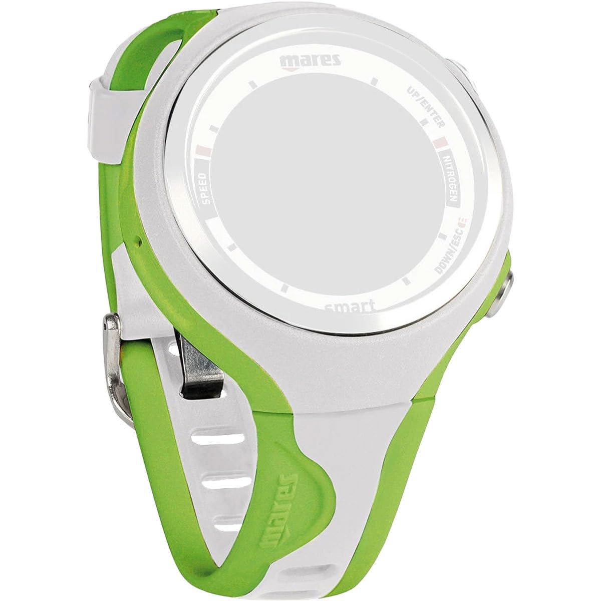 Mares SMART - Pulsera de repuesto para ordenador de buceo, color blanco y negro