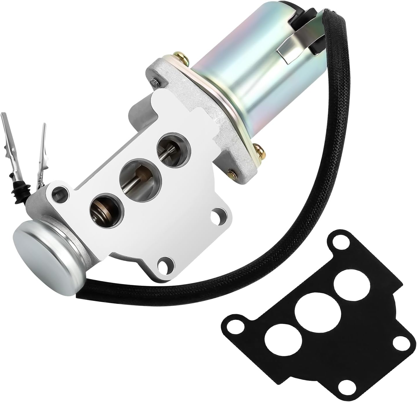 NPAUTO Idle Air Control Valve Compatible with Nissan D21 Pickup 1990 1991 1992 1993 1995 1996 1997, 2.4L L4 AC87 237810F320 237810F321