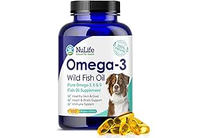 Pure Omega 3 Fish Oil for Dogs, Wild Caught from Iceland