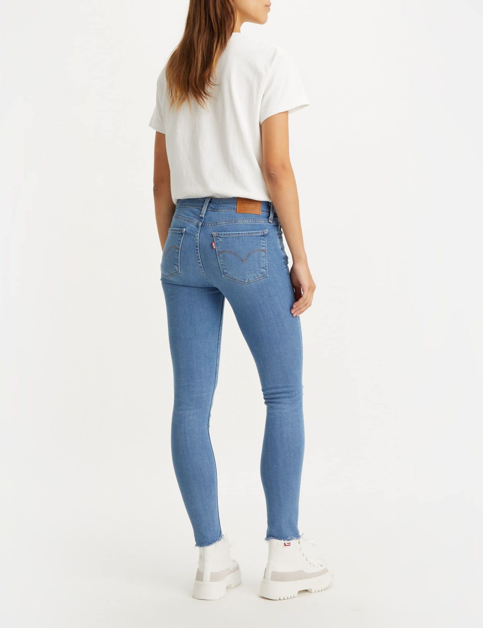 Levi's Damen 711 Skinny Jeans, Rio Lowdown, Blau, 27W 28L – Ansicht 3