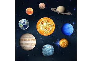 Planet Decor Galaxy Solar System Wall Decals