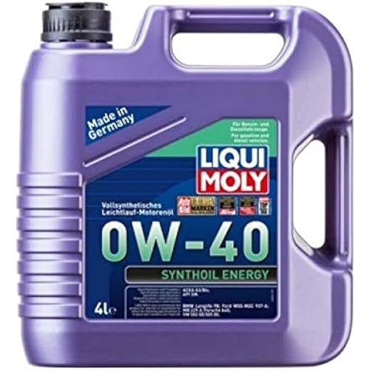 Liqui Moly Synthoil Energy Engine Oil 4 L