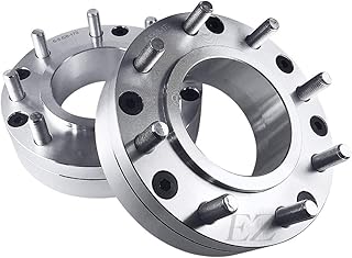 2 Wheel Adapters 6x5.5 to 8x170 (6x139.7 to 8x170) Thickness 2 Inch with 125mm Hub Centric Lip