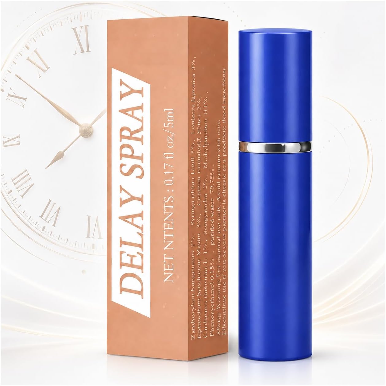 Delay Sprayer for Long Last Men, Fast-Acting Control Formula for Long-Lasting Performance Duration Spray, Desensitized Spray for Enhanced Sensation Support, Retardante para Caballeros
