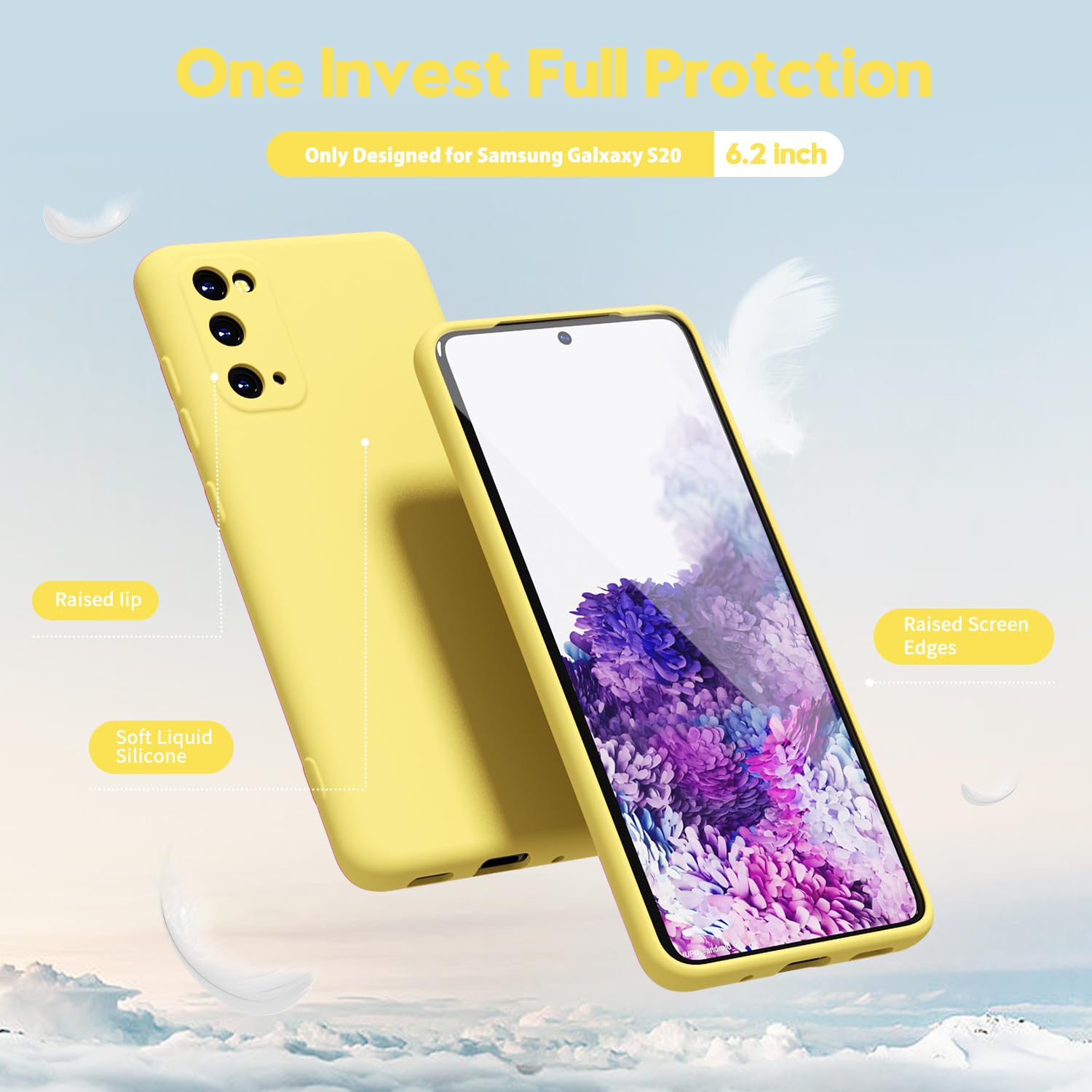 oakxco for Samsung Galaxy S24 Ultra Phone Case Liquid Silicone, Thin Slim Soft Rubber Gel TPU Plain Simple Cover for Women Girl Cute, Matte Solid Color, Brown Khaki Nude — view 218