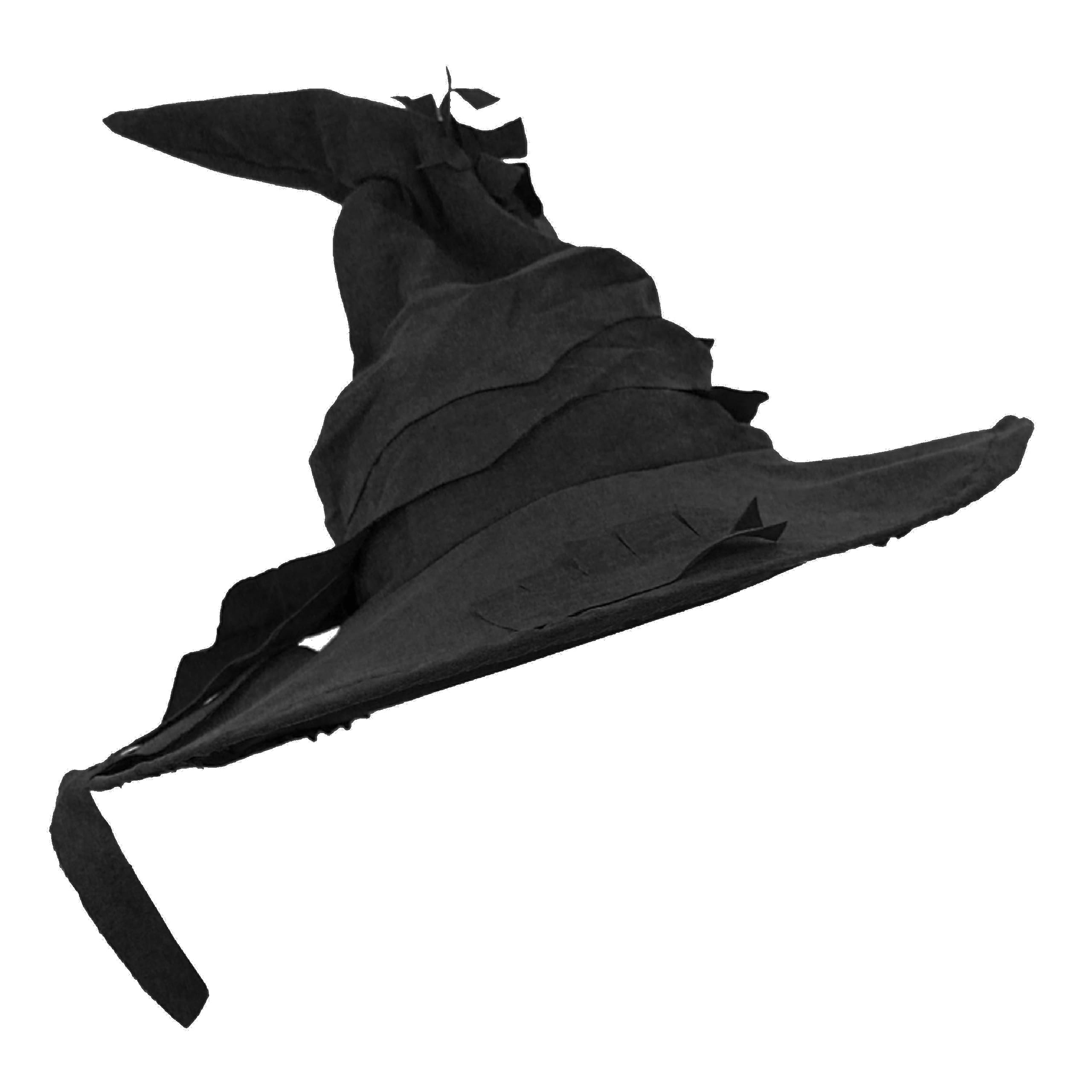 Adults Wizards Hat - Pack of 12 - Black Suede Feel Witch Hat with Pointed Top - Wizards Witch Halloween World Book Day Fancy Dress Accessory