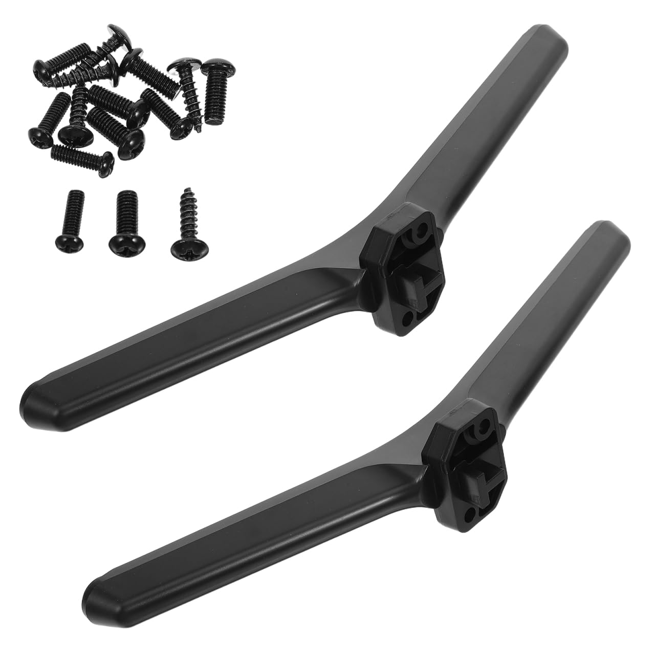 Healeved 1 par de patas de soporte de TV compatibles con Hisense 49/50/55/65 pulgadas, soporte de repuesto para televisores de pantalla plana