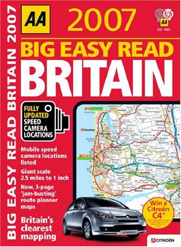 AA Big Easy Read Britain (AA Road Atlases): AA Publishing ...