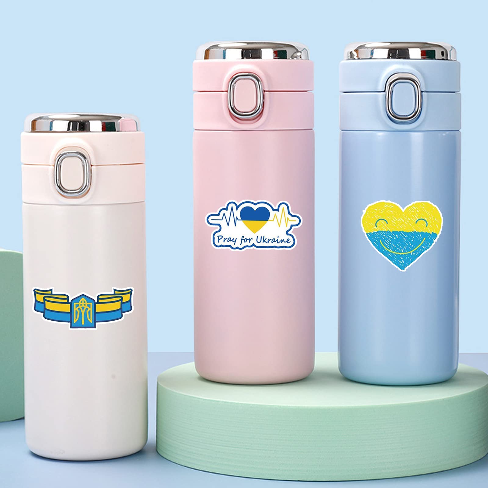 Biomar Labs® 4 X 3D Silicone Adesivi Resinati Bandiera Nazionale Della - Foto 4