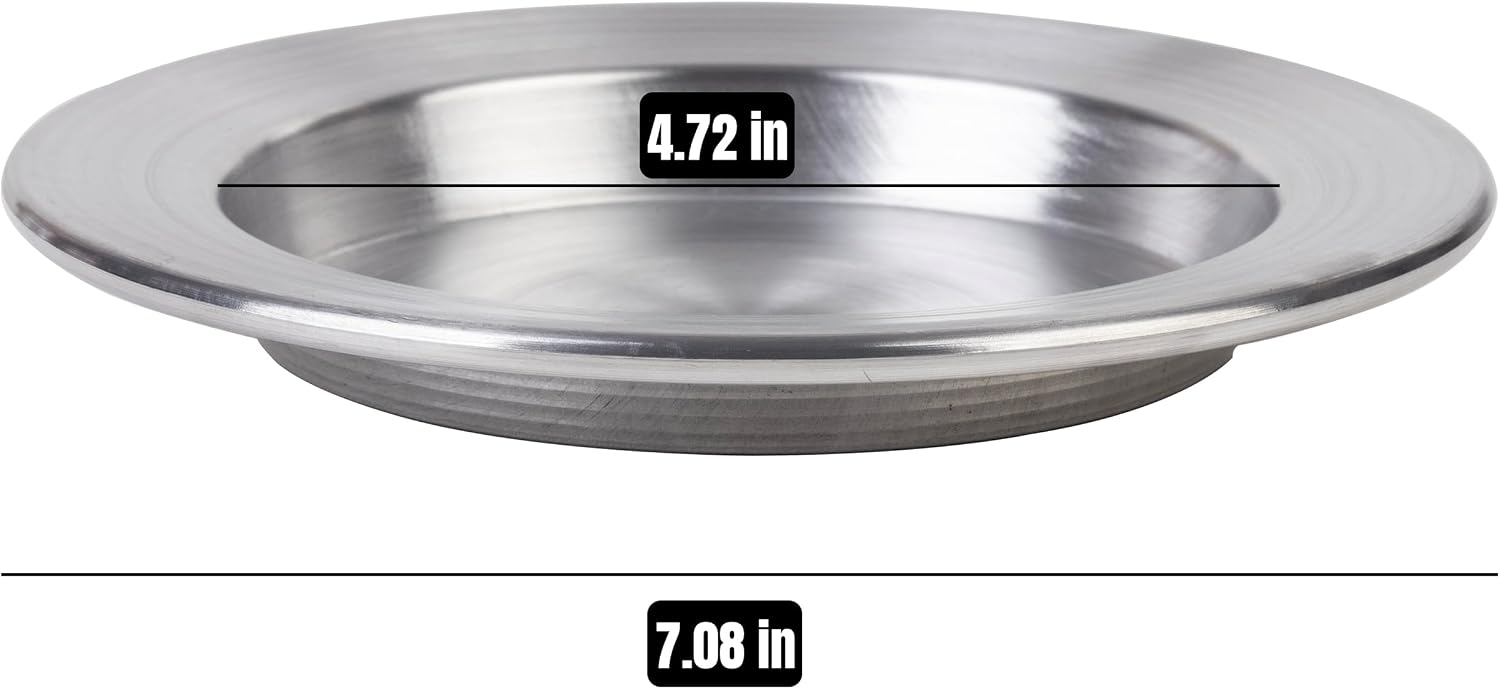 Turkish Goodies Set of 4 Kunefe Plates, 4.7 Inch (12cm)