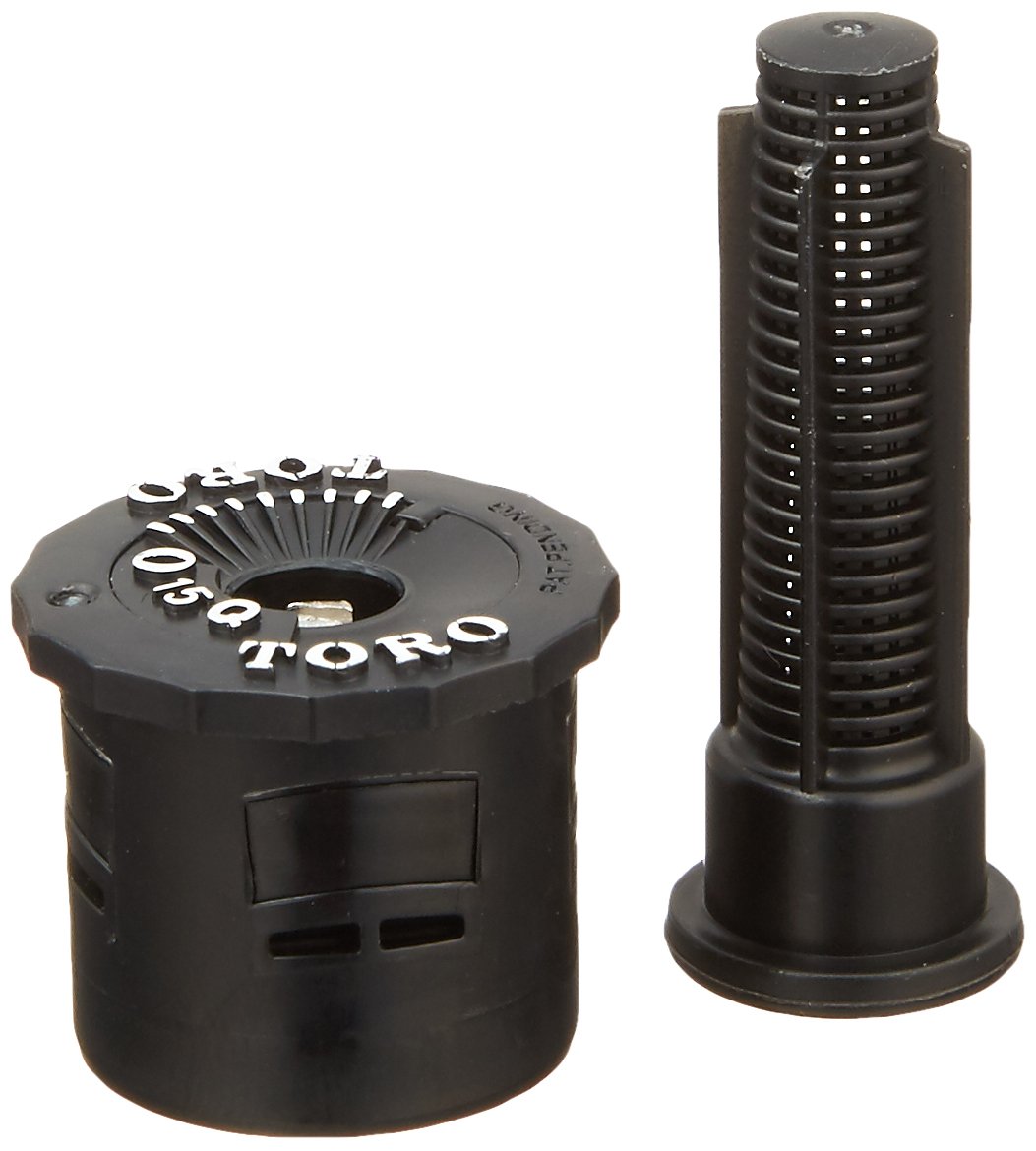 Toro Precision Spray 90 Degree Nozzle with Screen for Hunter, Rain Bird and Irritrol Sprinklers, 15'