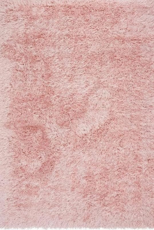 Image of Polyester Fluffy Fur Rugs & Modern Shaggy Floor Carpets for Living Room,Sofa Area,Hall,Kids Room,Guest Room | Elegent Bedside Runners for Besdroom(5X8 Feet Pink)