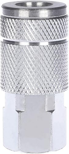 Miniatura 1 de WYNNsky Juego de acoplador de aire automotriz, tamaño del cuerpo de 14 pulgada, tamaño de rosca hembra NPT de 14 pulgadas, accesorios de manguera de