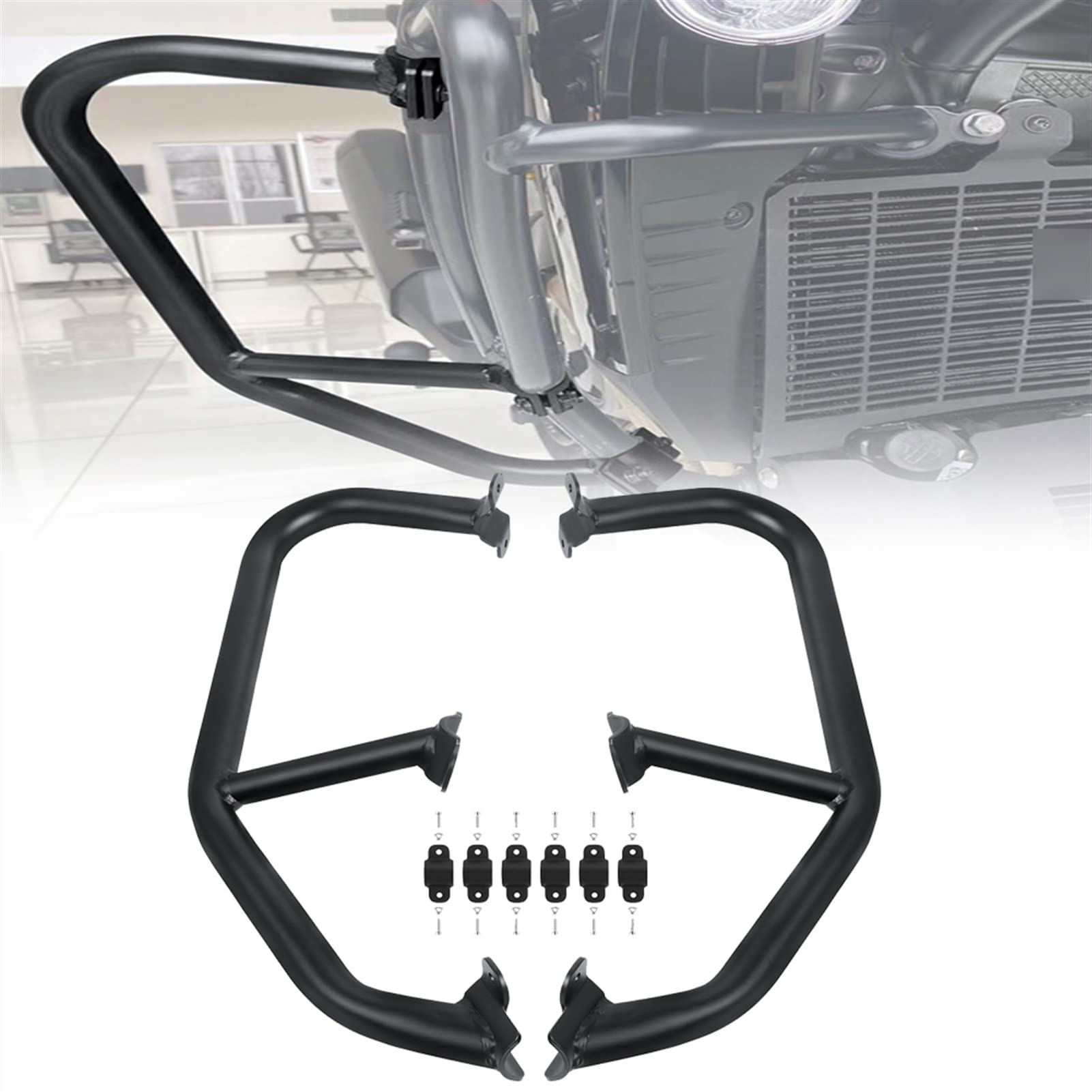 Gardes Moteur Harley Pan America 1250 S : Finition Premium pour Moto ADV