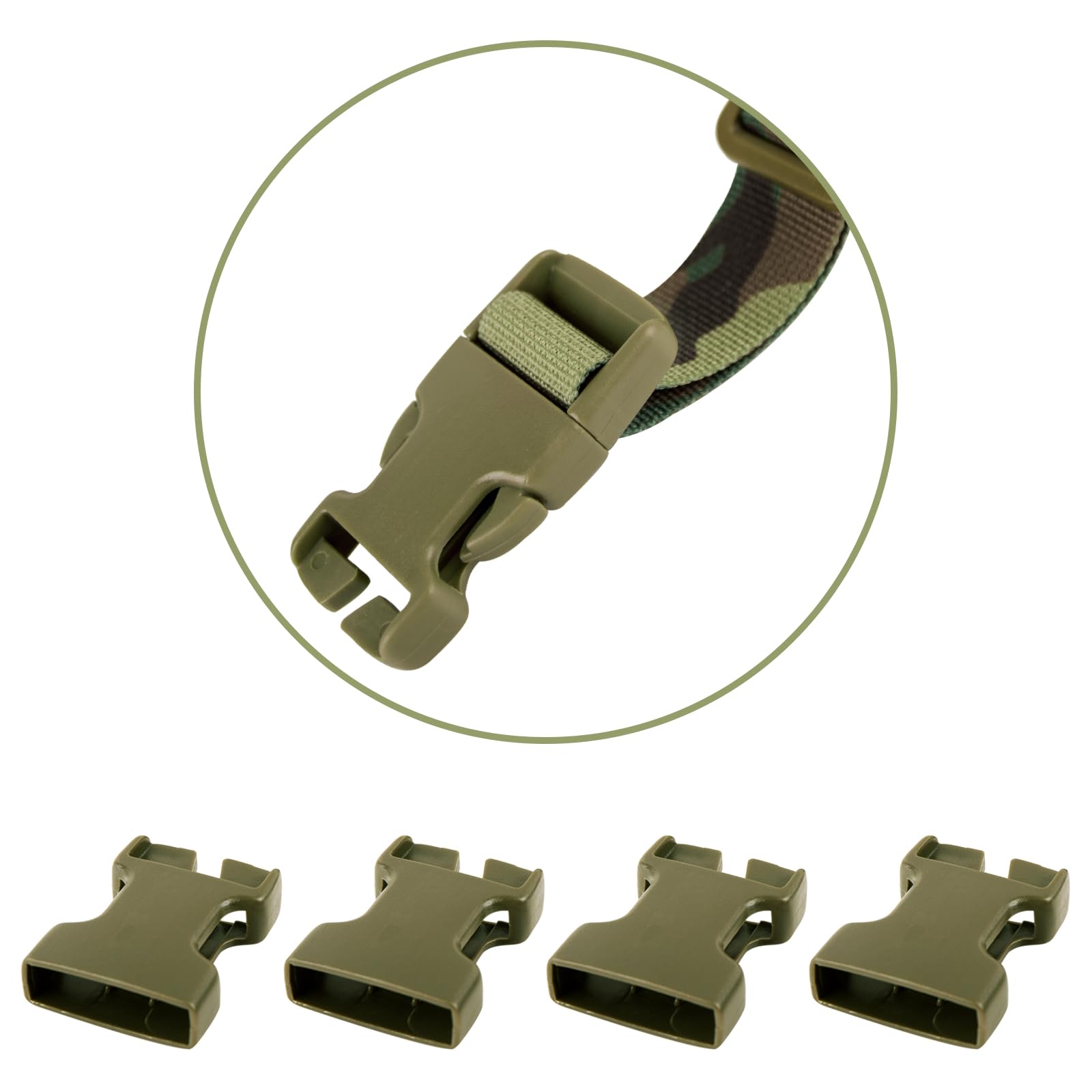 KRYDEX GEAR Harnais tactique Fat Strap épaule et sangle arrière pour MK3 MK4 D3CRM Chest Rig