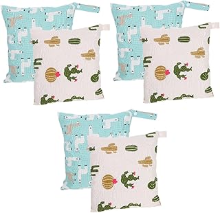 Toyvian 6 Pçs Saco De Fraldas Do Bebê Recém-Nascido Mochila Do Bebê Saco De Fraldas Da Criança Maiôs Tote Saco Molhado Para Maiô Bolsa De Fraldas Do Bebê Ginásio Saco Molhado Fraldas Saco