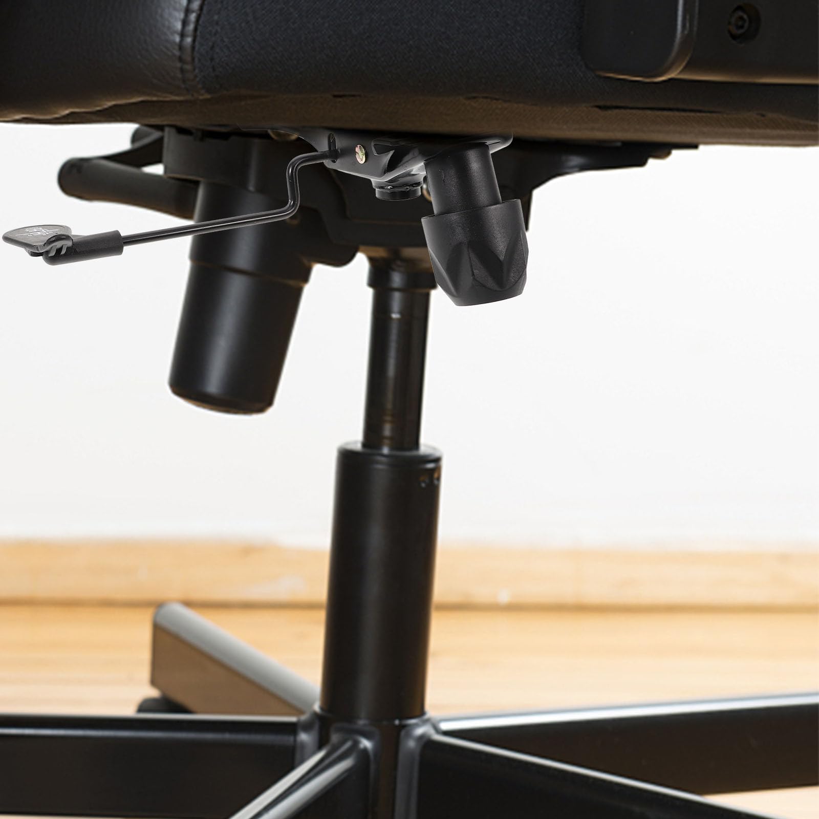 Genérico Placa Giratoria Metálica para Silla de Oficina Mecanismo de Control de Inclinación Base Giratoria Resistente Compatible Sillas de Escritorio Accesorio para Repuesto Ergonómico y