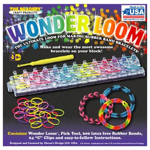 Beadery Wonder Loom: The Ultimate Loom For Making Rubber Band Bracelets