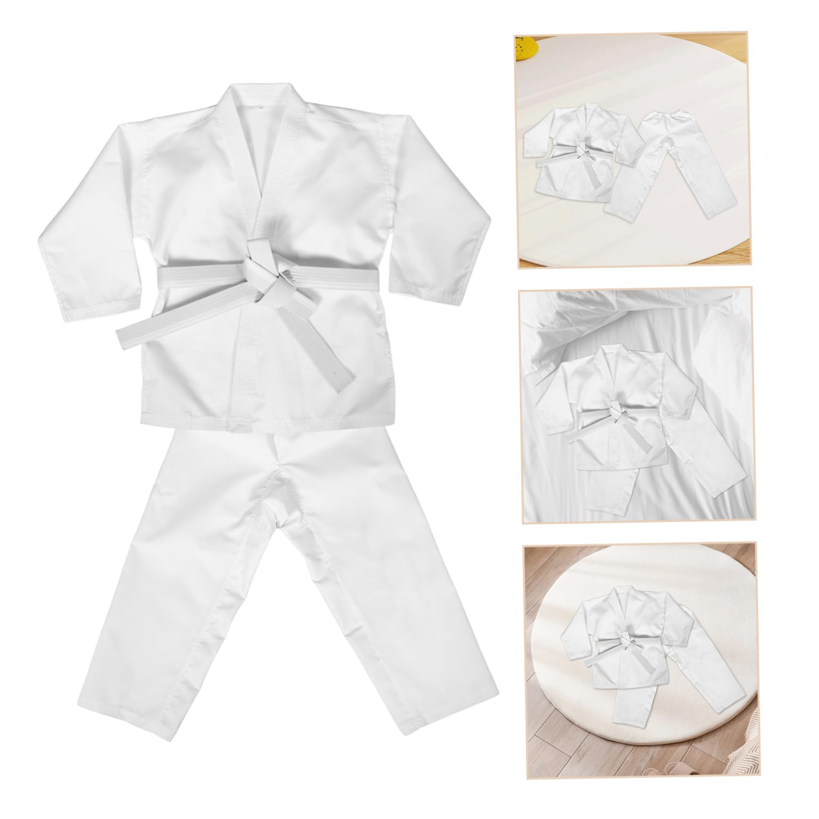 Homoyoyo Uniforme da Karate Jeet Do Uniformi da Taekwondo Pantaloni da Karate per Uniforme da Karate Pantaloni da Taekwondo per Costume da Karate Uniforme da Ninja per Adulti Pantaloni per