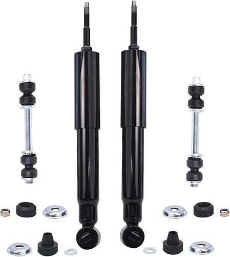 Miniatura 55 de Detroit Axle - Amortiguadores traseros para Chevrolet Equinox GMC Terrain Pontiac Torrent Saturn Vue Suzuki XL-7, 2 Amortiguadores traseros