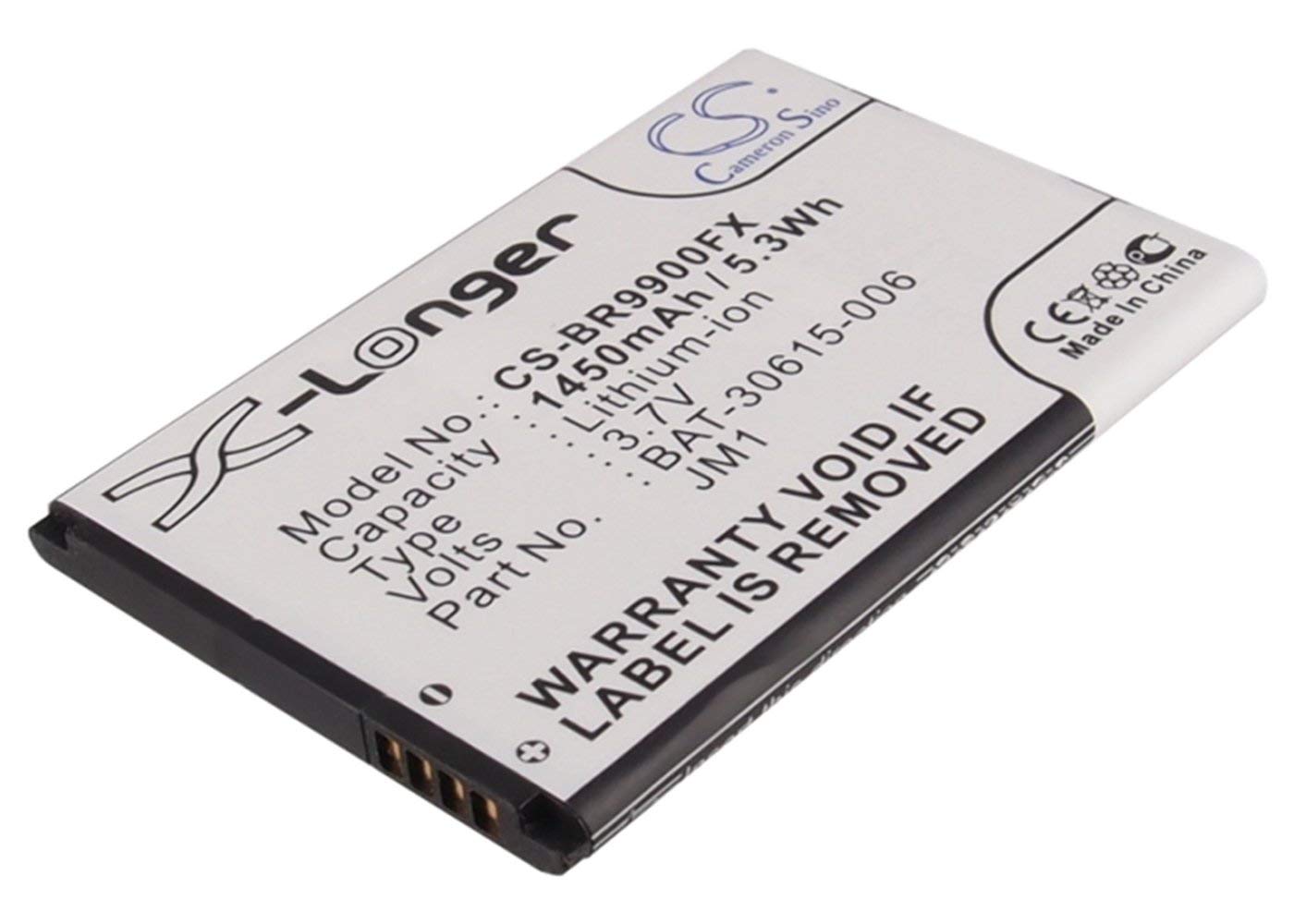 VI VINTRONS 1450mAh Battery for BlackBerry Bellagio, Bold 9790, Bold 9900, Bold 9930,