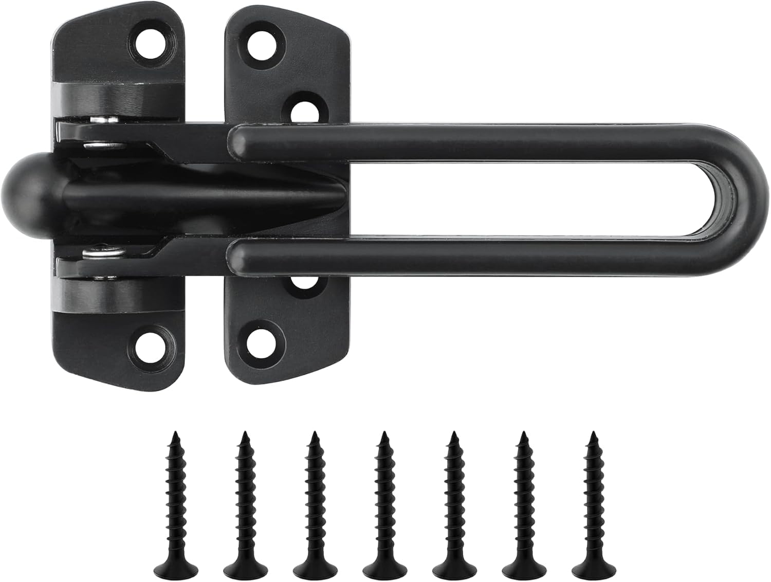 Door Reinforcement Lock Latch Swing Bar Lock for Home Security Front Door Locks for Kids Thicken Solid Aluminium Alloy-image-31