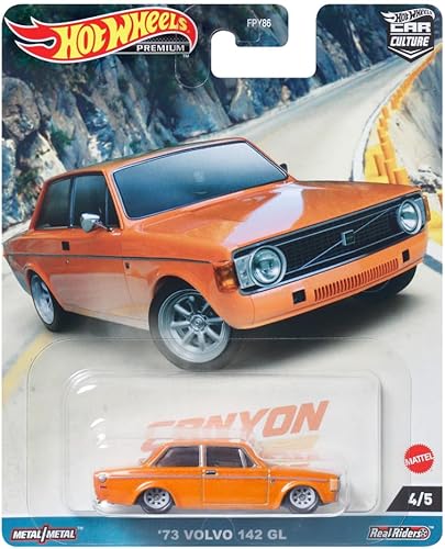 Miniatura 6 de Hot Wheels Car Culture - Canyon Warriors - Volvo 142 GL '73 3 años en adelante HKC53