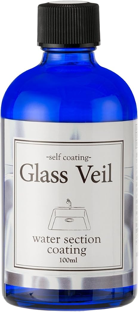 Amazon Co Jp 水周り用ガラスコーティング剤 グラスヴェール 水まわり 100ml 水まわり 全箇所 撥水加工 カビ防止 日米特許取得 ドラッグストア