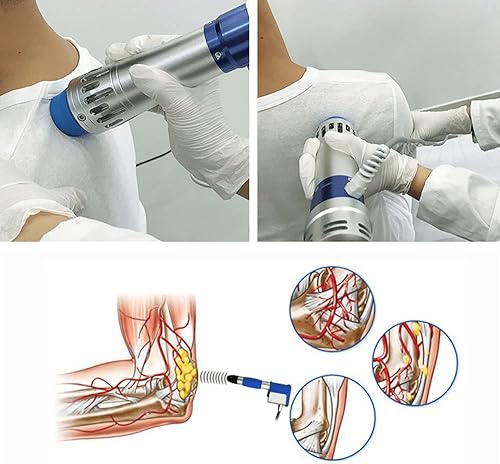 Miniatura 5 de Máquina de terapia extracorpórea de onda de choque, masajeador muscular profundo de onda de choque para alivio del dolor E-D, músculo relajado